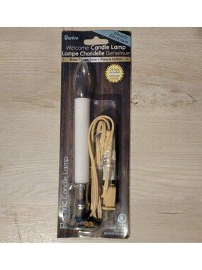 Welcom Candle Lamp by Darice